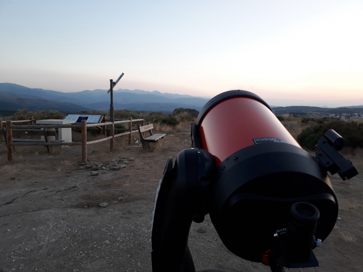 Observaciones astronómicas en Gredos